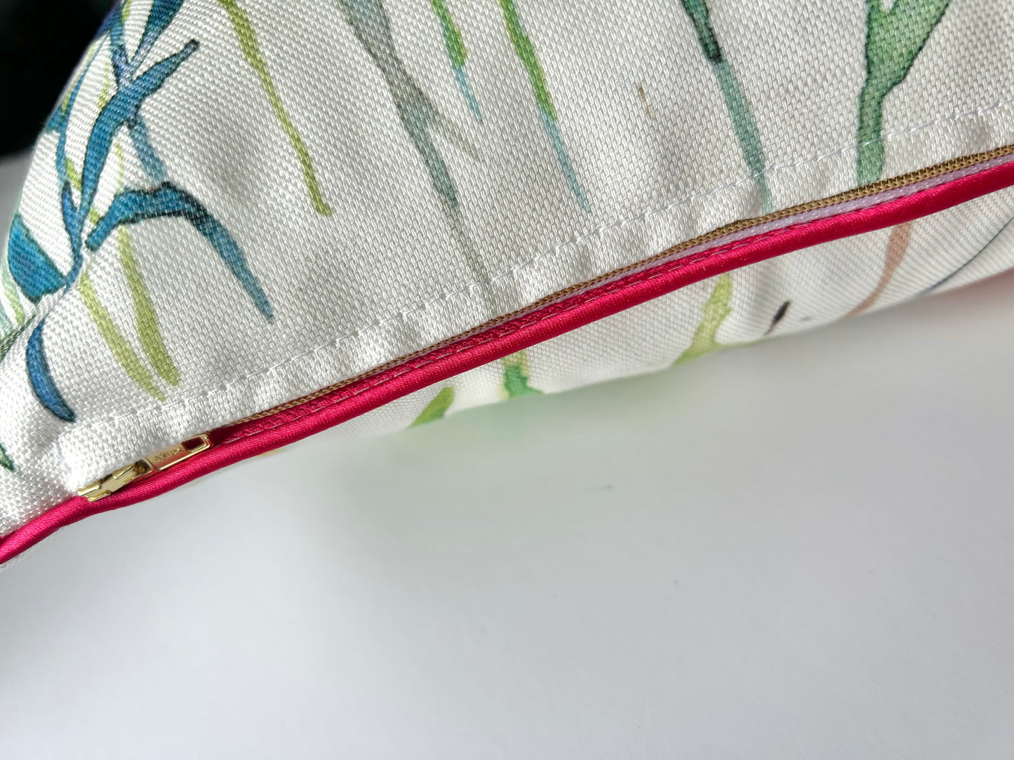 ‘Wildflower 2’ watercolour painting cushion