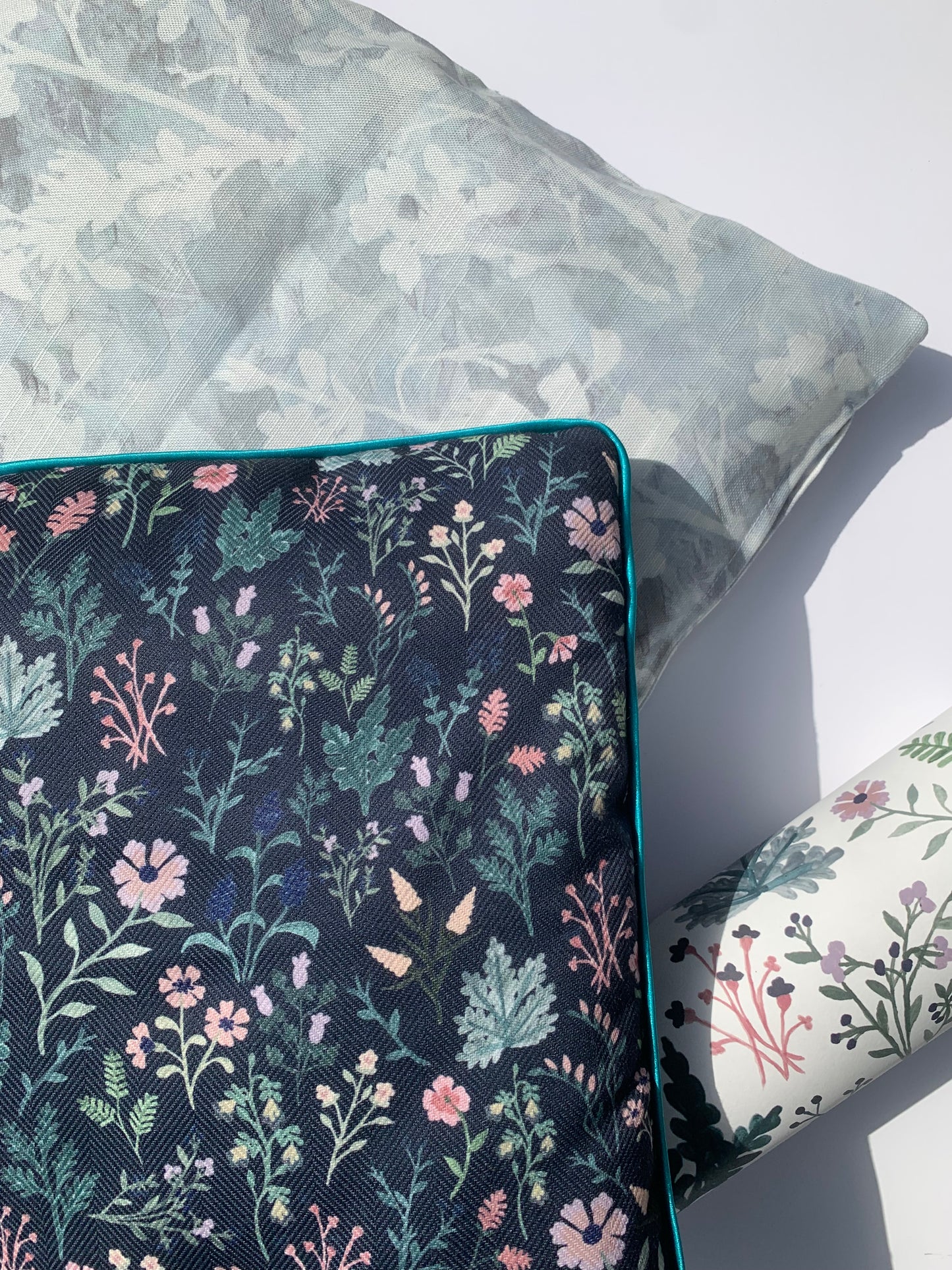 'Love in a mist' Cushion