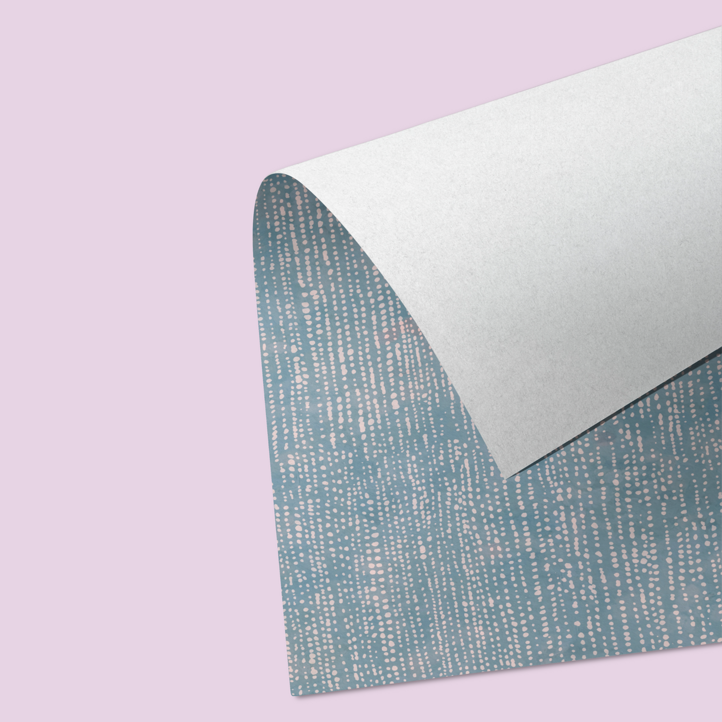 'Dot-to-dot' wallpaper in deep blue