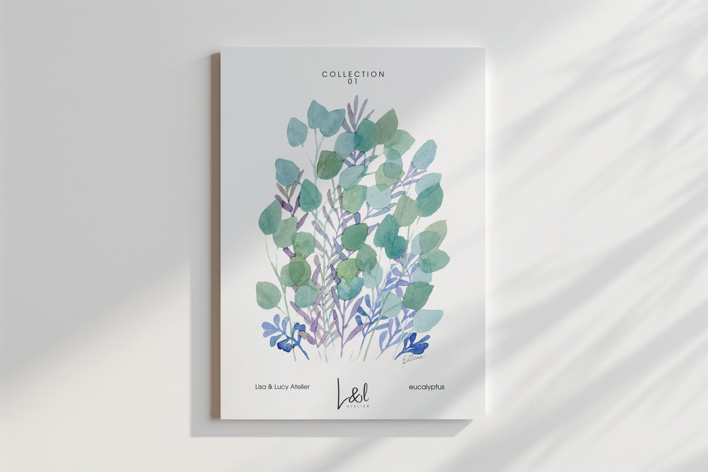'Eucalyptus' wall art print