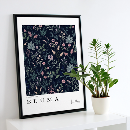 'Bluma' dark art print