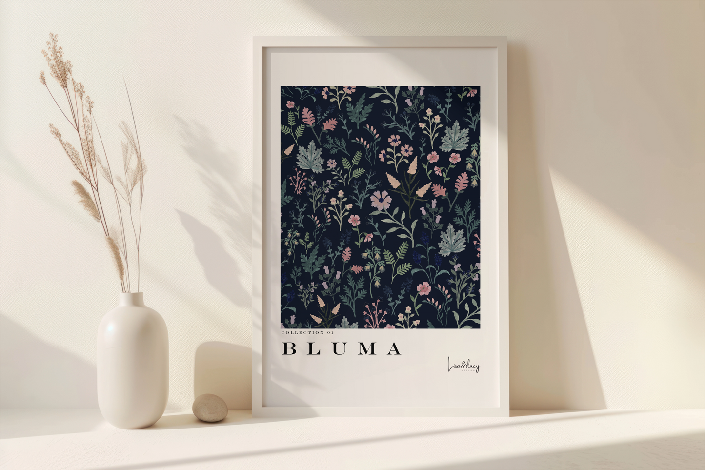 'Bluma' dark art print