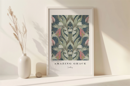 'Amazing grace' art print