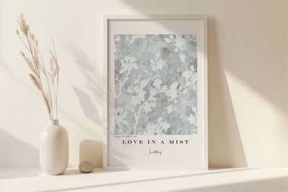 'Love in a mist' art print