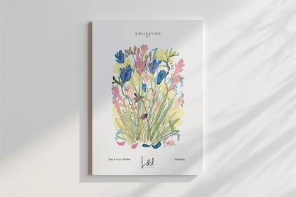 'Freesias' art print