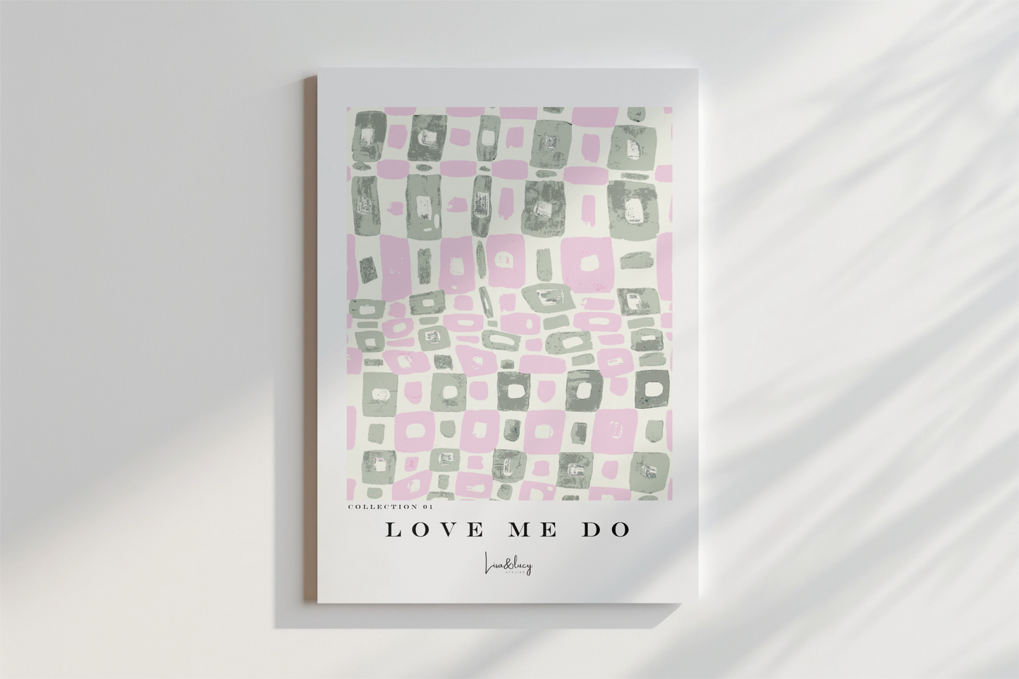 'Love me do' art print