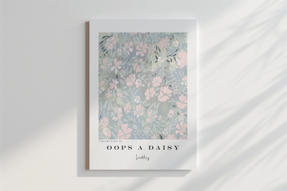 'Oops a daisy' art print