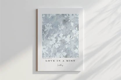 'Love in a mist' art print