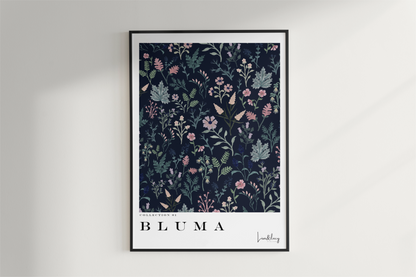 'Bluma' dark art print