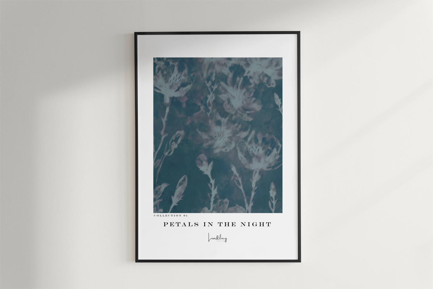 'Petals in the night' art print