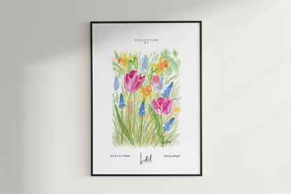 'Spring delight' art print